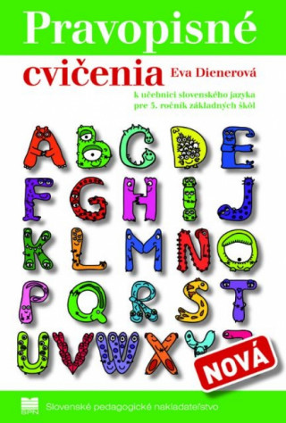 Kniha Pravopisné cvičenia k učebnici slovenského jazyka pre 3.ročník základných škôl Eva PaedDr. Dienerová
