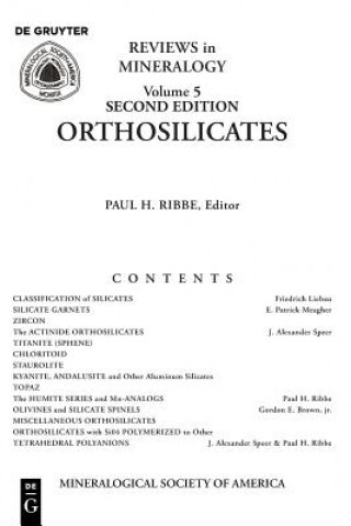Boek Orthosilicates Roger G. Burns