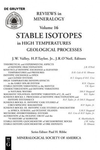 Könyv Stable Isotopes in High Temperature Geological Processes John W. Valley