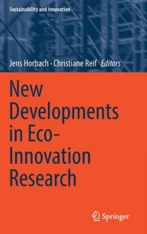 Könyv New Developments in Eco-Innovation Research Jens Horbach
