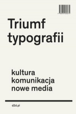 Kniha Triumf typografii Henk Hoeks
