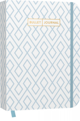 Book Bullet Journal "Geometric Blue" 05 