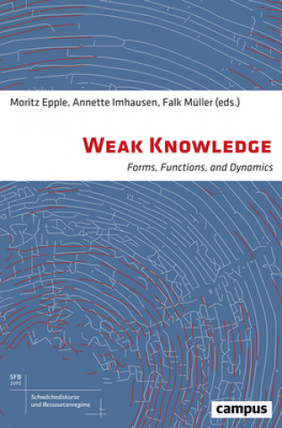 Carte Weak Knowledge - Forms, Functions, and Dynamics Moritz Epple