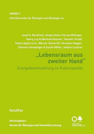 Kniha Lebensraum aus zweiter Hand Josef H. Reichholf