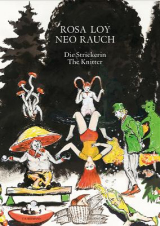 Carte Rosa Loy, Neo Rauch. Die Strickerin / The knitter Grafikstiftung Neo Rauch