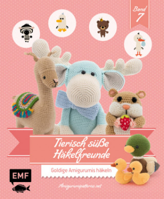 Książka Tierisch süße Häkelfreunde. Bd.7 Amigurumipatterns. Net