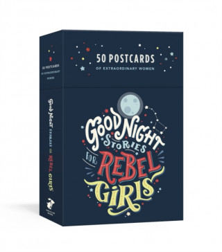 Kniha Good Night Stories for Rebel Girls: 50 Postcards ELENA FAVILLI