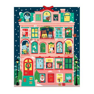 Calendar / Agendă Christmas Apartment Advent Calendar Galison