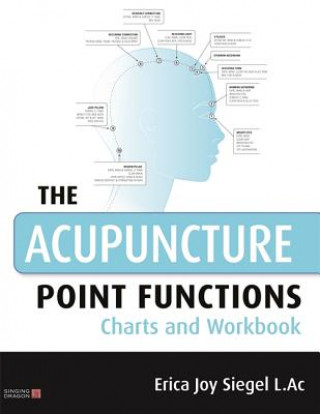 Kniha Acupuncture Point Functions Charts and Workbook SIEGEL  ERICA