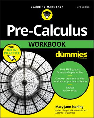Book Pre-Calculus Workbook FD 3e Mary Jane Sterling