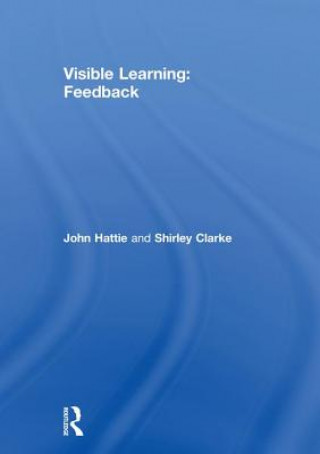 Kniha Visible Learning: Feedback HATTIE