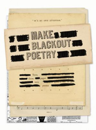 Naptár/Határidőnapló Make Blackout Poetry: Turn These Pages into Poems John Carroll