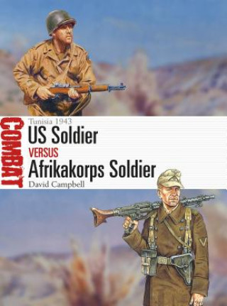 Könyv US Soldier vs Afrikakorps Soldier David Campbell