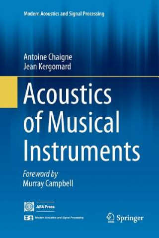 Kniha Acoustics of Musical Instruments Antoine Chaigne