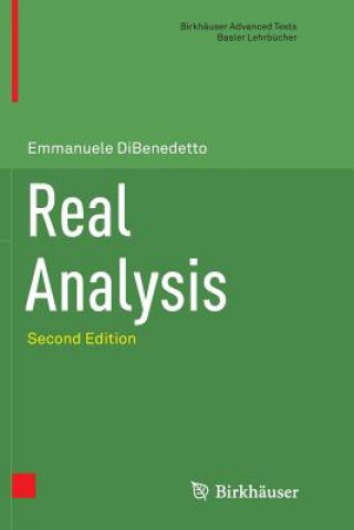 Książka Real Analysis Emmanuele DiBenedetto