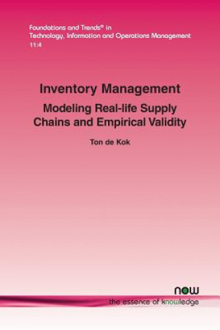 Kniha Inventory Management Ton de Kok