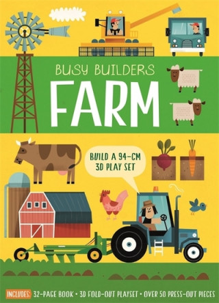Kniha Busy Builders: Farm CARLES BALLESTEROS