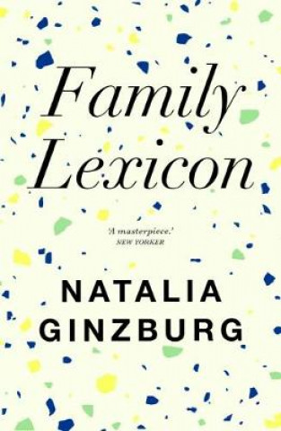 Livre Family Lexicon Natalia Ginzburg