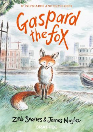 Boek GASPARD THE FOX POSTCARDS ZEB SOANES