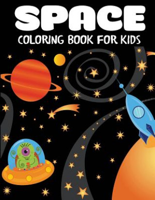 Könyv Space Coloring Book for Kids BLUE WAVE PRESS