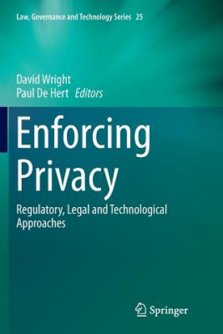 Kniha Enforcing Privacy David Wright