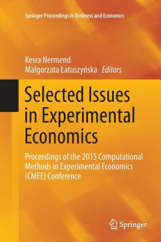 Könyv Selected Issues in Experimental Economics KESRA NERMEND