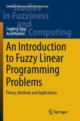 Książka Introduction to Fuzzy Linear Programming Problems JAGDEEP KAUR