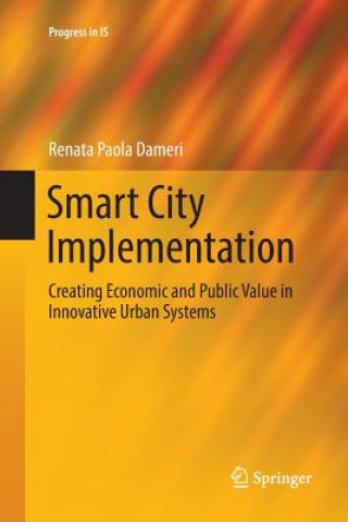 Kniha Smart City Implementation RENATA PAOLA DAMERI