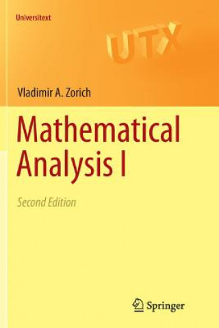 Kniha Mathematical Analysis I V. A. ZORICH