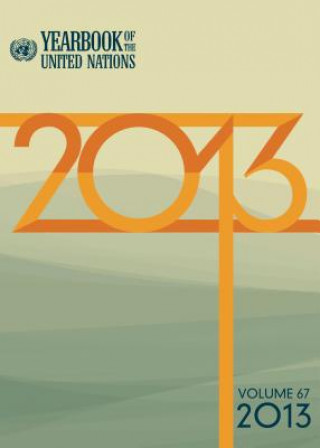 Buch Yearbook of the United Nations 2013 United Nations: Department of Public Information