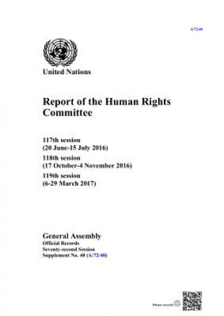 Könyv Report of the Human Rights Committee United Nations: Human Rights Committee
