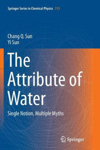 Kniha Attribute of Water CHANG Q SUN