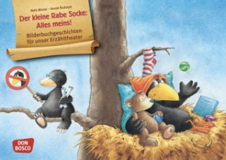 Joc / Jucărie Der kleine Rabe Socke: Alles meins! Kamishibai Bildkartenset. Nele Moost
