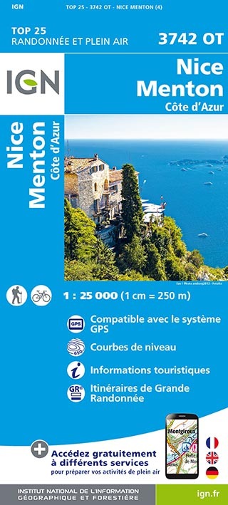 Nyomtatványok 3742OT Nice - Menton - Côte d'Azur 