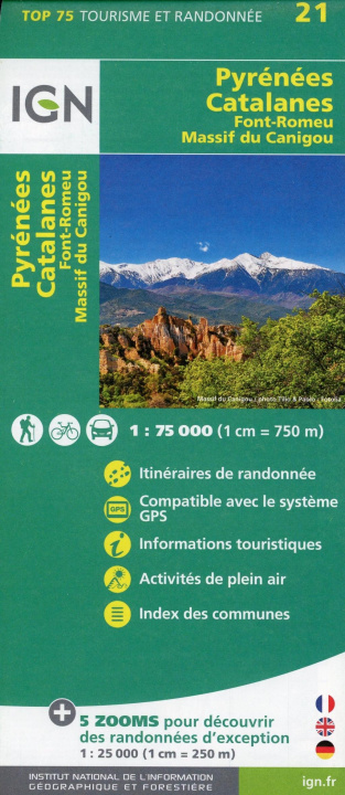 Materiale tipărite Pyrénées Catalanes - Font Romeu - Massif du Canigou 