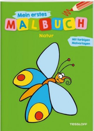 Könyv Mein erstes Malbuch Natur Kersti Turnhofer