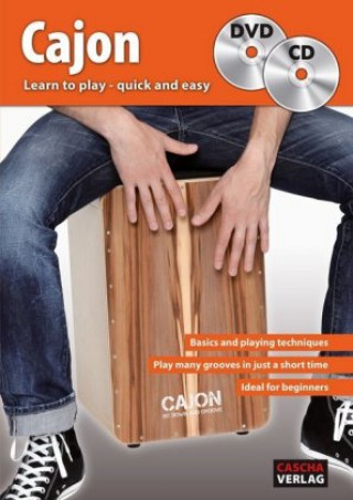 Carte Cajon: Learn to play - quick and easy + CD + DVD Cascha