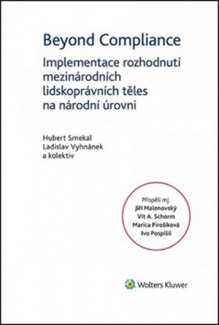 Kniha Beyond Compliance Implementace rozhodnutí mezinárodních lidskoprávních těles Hubert Smejkal