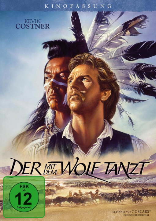 Video Der mit dem Wolf tanzt, 2 DVD (Kinofassung) Kevin Costner