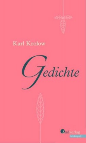 Knjiga Gedichte Karl Krolow