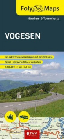 Drucksachen FolyMaps Vogesen 1:250 000 Bikerbetten