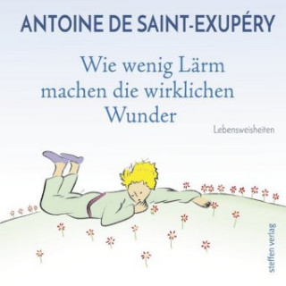 Kniha Wie wenig Lärm machen die wahren Wunder Antoine de Saint Exupéry