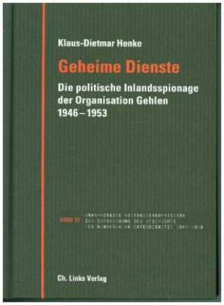 Kniha Geheime Dienste Klaus-Dietmar Henke