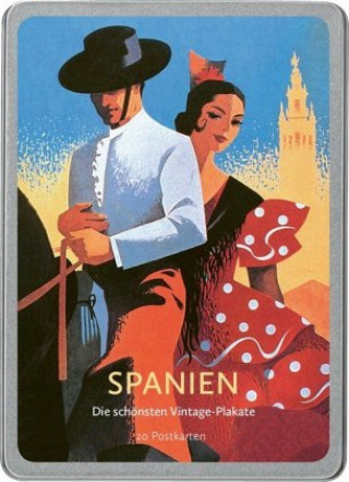 Book Spanien. 20 Postkarten 
