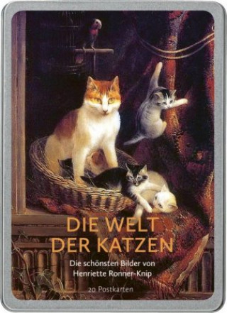 Книга Die Welt der Katzen. 20 Postkarten Henriette Ronner-Knip