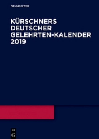 Kniha 2019 Joseph Kürschner