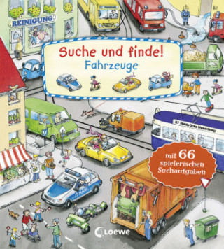 Könyv Suche und finde! - Fahrzeuge Katharina Wieker
