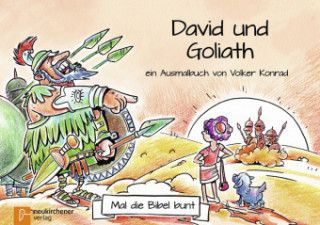 Carte Mal die Bibel bunt - David und Goliat Volker Konrad