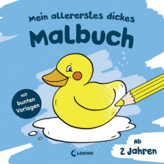 Książka Mein allererstes dickes Malbuch (Badeente) Angelika Penner