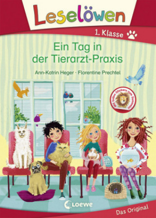 Książka Leselöwen 1. Klasse - Ein Tag in der Tierarzt-Praxis Ann-Katrin Heger